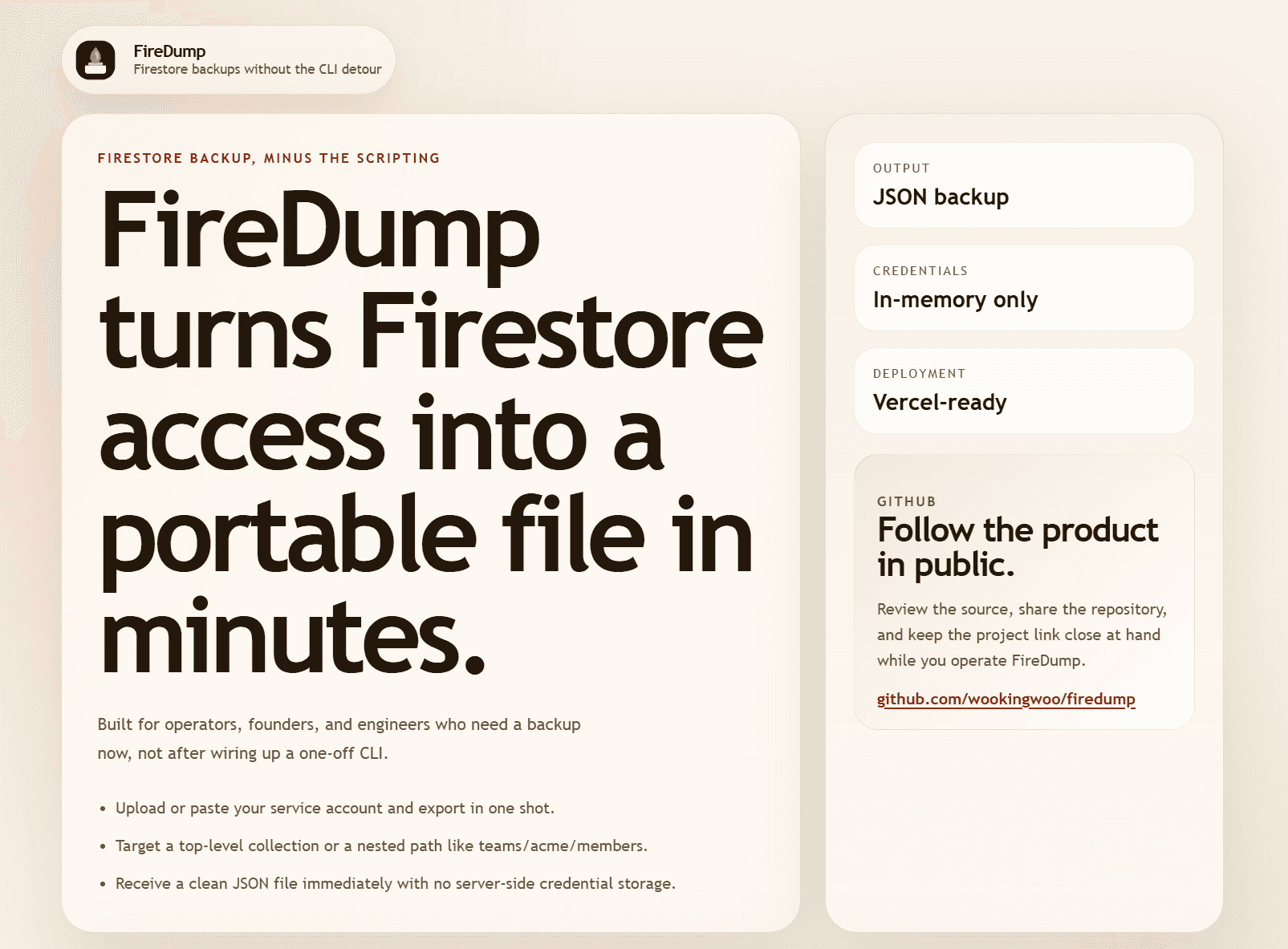 FireDump